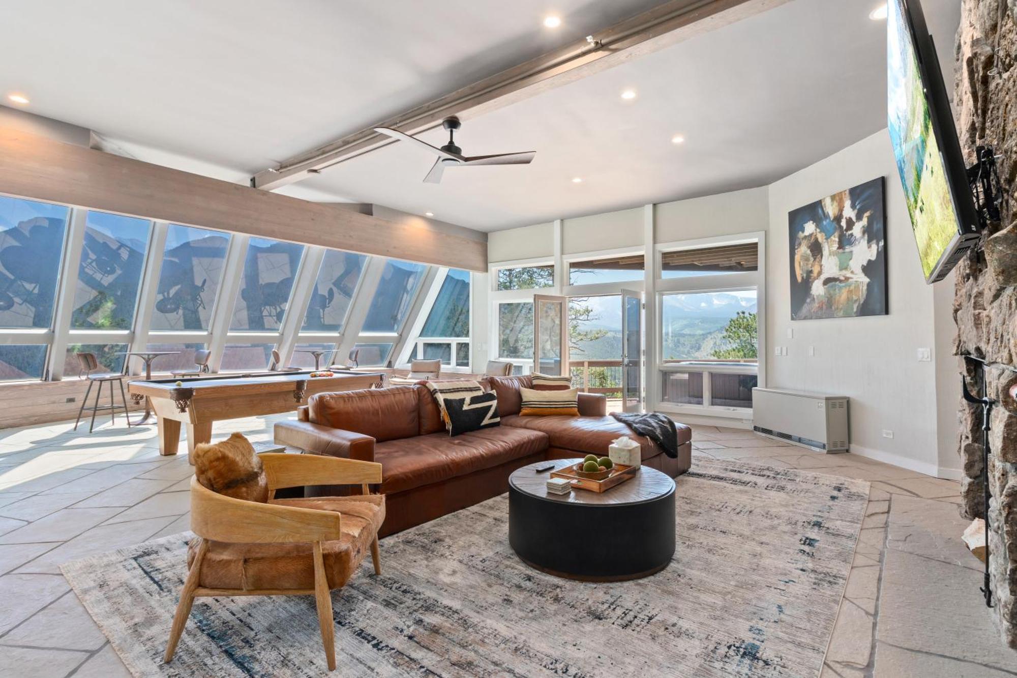 Casa De Cristal-Epic Views-Hottub-Sauna-Sleeps 10-Luxury Linens-Stocked Kitchen Estes Park Eksteriør billede