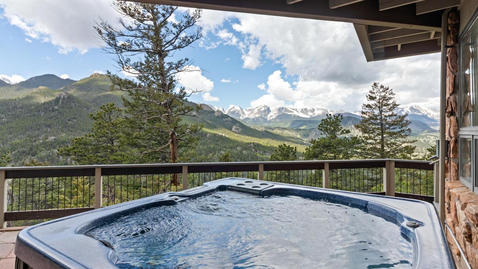 Casa De Cristal-Epic Views-Hottub-Sauna-Sleeps 10-Luxury Linens-Stocked Kitchen Estes Park Eksteriør billede